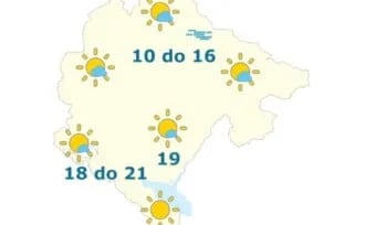 Sjutra pretežno sunčano