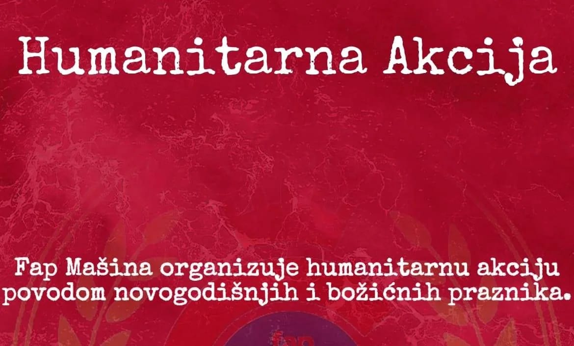 Fap mašina u još jednoj humanitarnoj akciji
