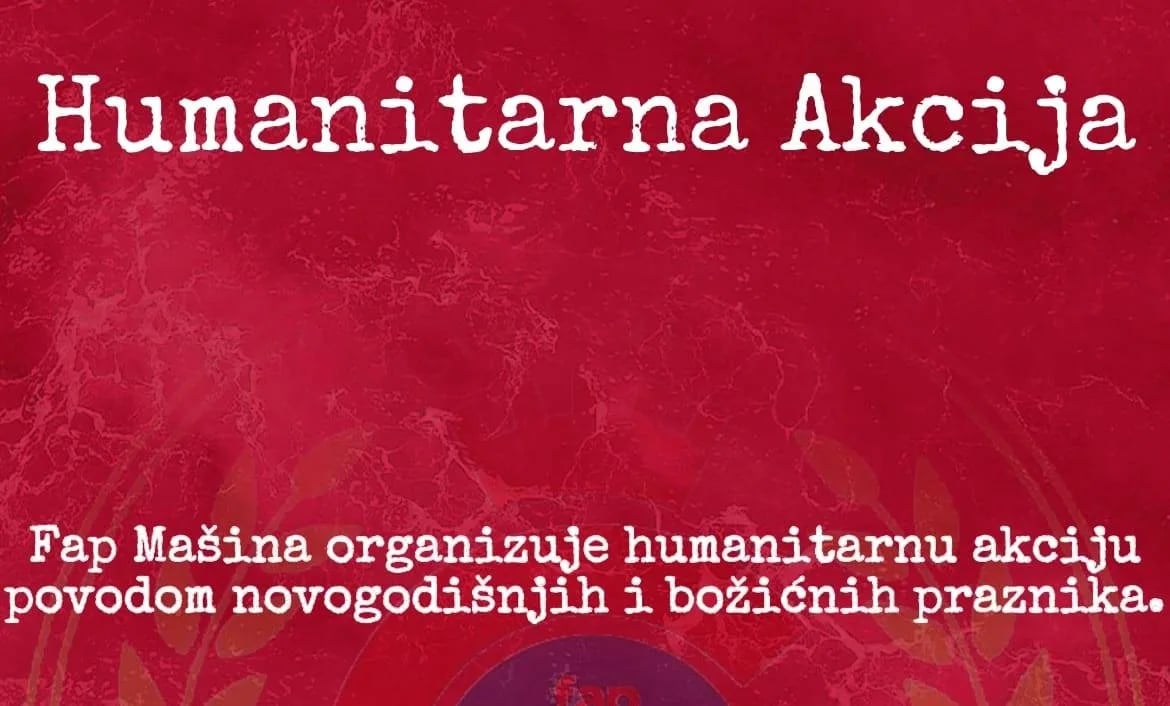 Fap mašina u još jednoj humanitarnoj akciji