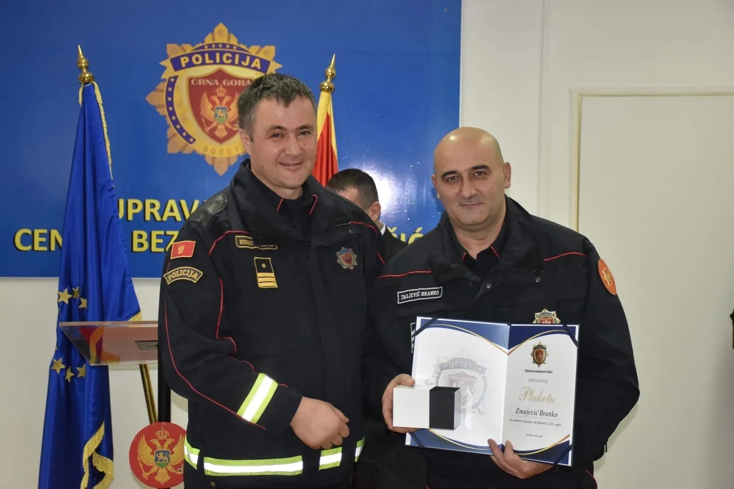 Zmajević i Lalić najbolji službenici u OB Nikšić