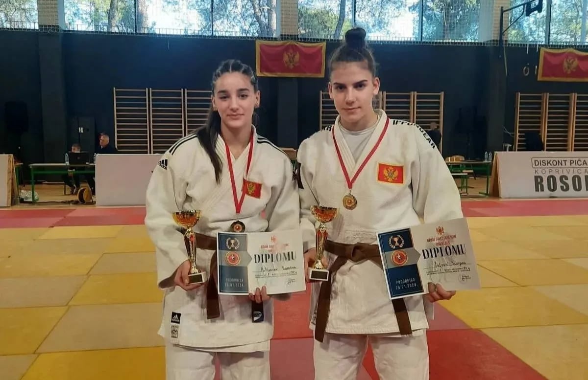 Nikšićki džudo klubovi uspješni na državnom prvenstvu