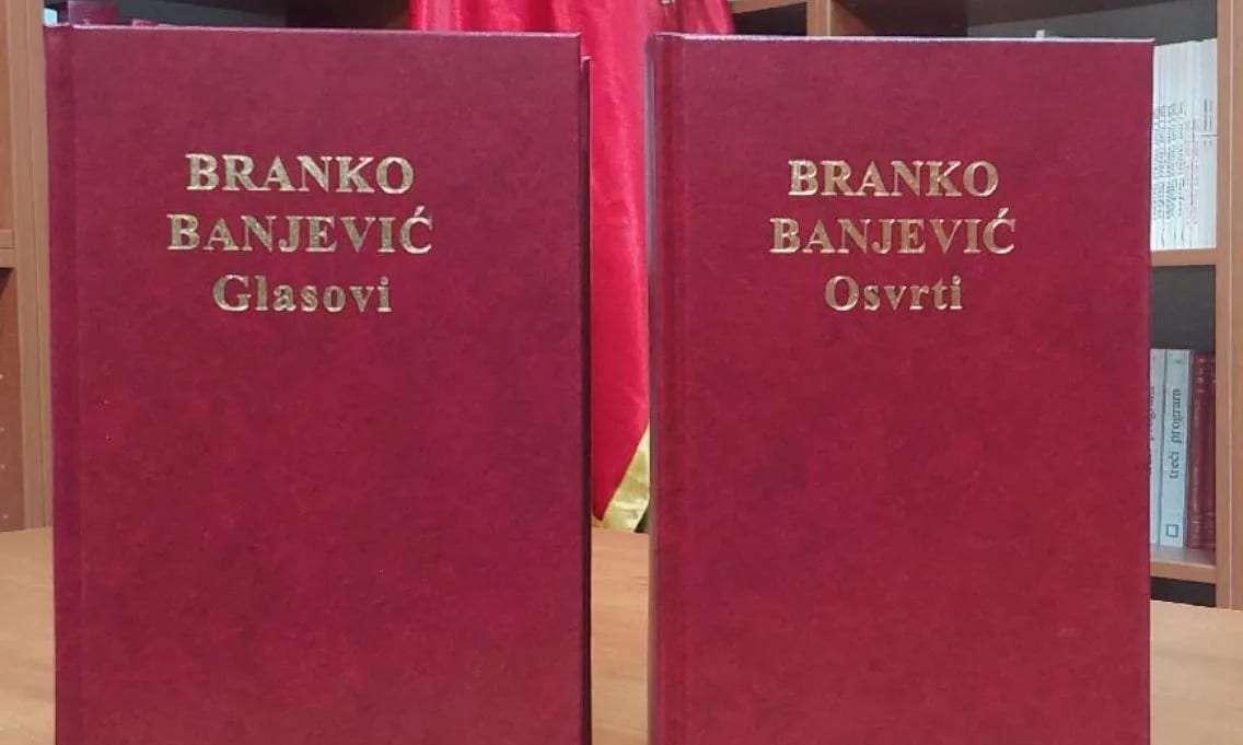 Sjutra promocija odabranih djela Branka Banjevića