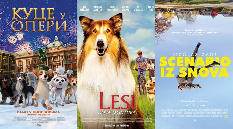 Novi repertoar bioskopa Cinema 213