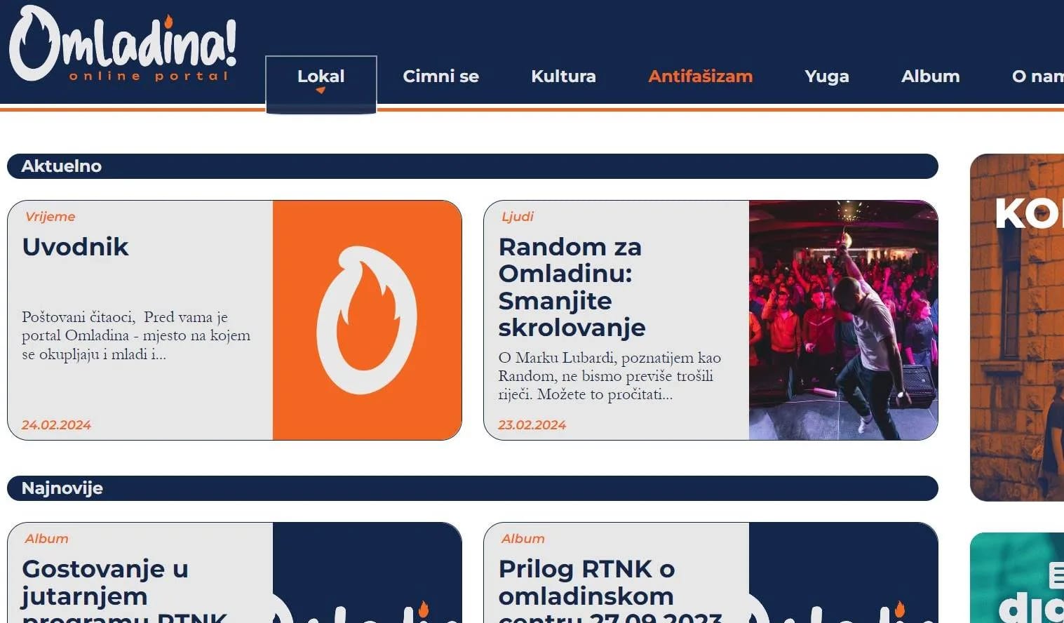 Počeo sa radom portal Omladina: Megafon koji je na usluzi građanima