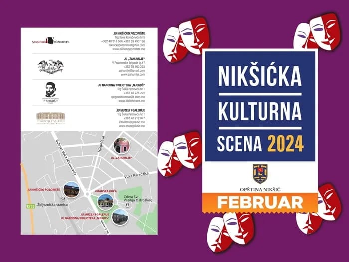 Februarski repertoar kulturnih događaja