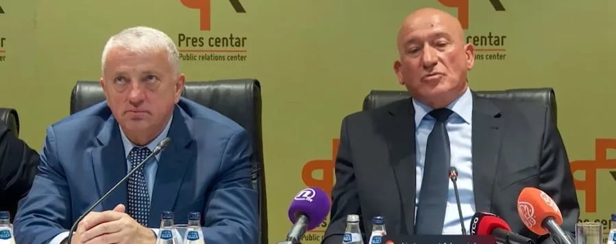 Uhapšeni Lazović i Katnić