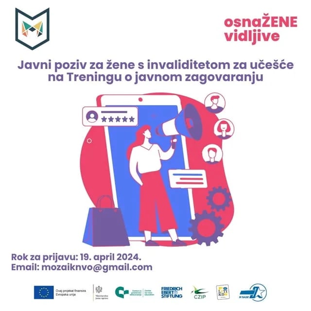 NVO Mozaik organizuje trening o javnom zagovaranju