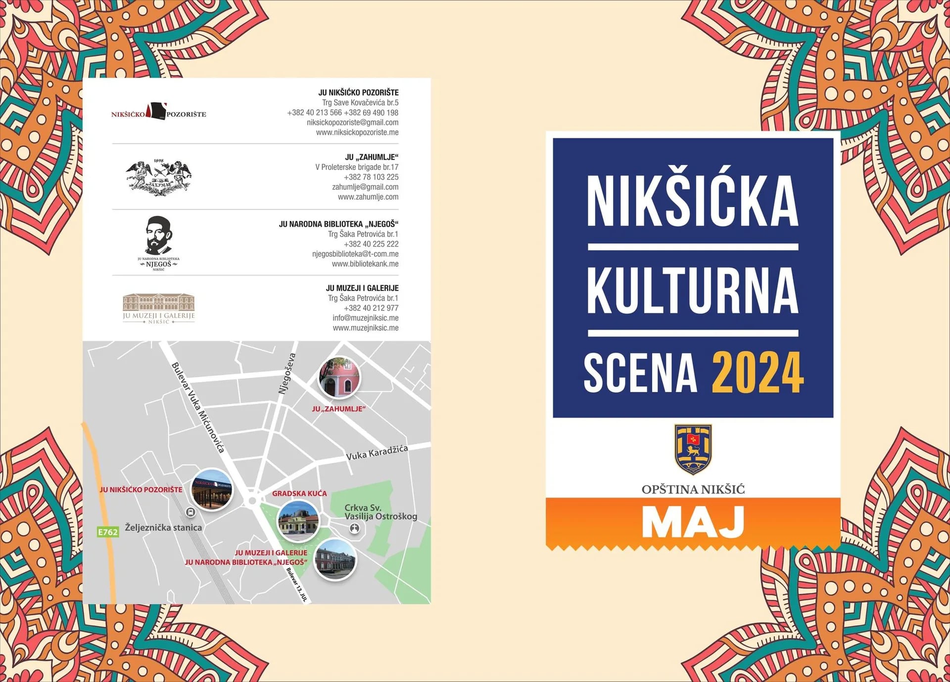 Majski repertoar kulturnih dešavanja