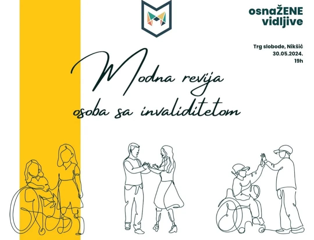 Prva modna revija za OSI na Trgu slobode
