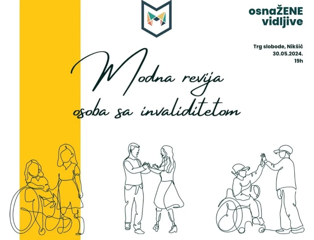 Prva modna revija za OSI na Trgu slobode