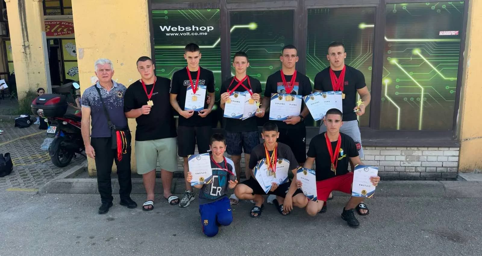 Kodokanu 19 medalja u Budvi