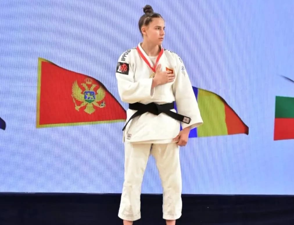 Zlato za Andrijanu Šutović na Balkanskom kadetskom džudo prvenstvu