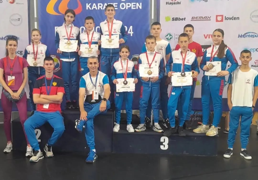 Mladim šampionima osam medalja