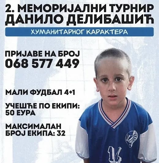 Memorijalni turnir u malom fudbalu ''Danilo Delibašić'' 6. i 7. jula