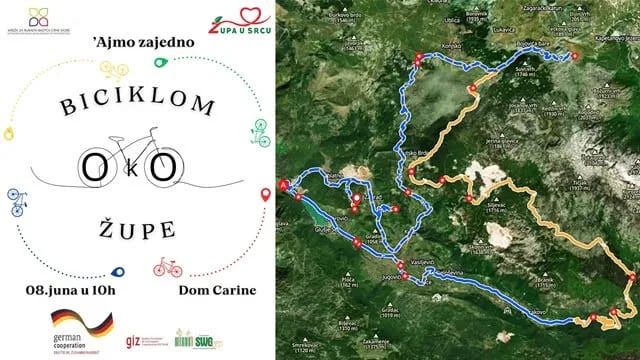 Sjutra otvaranje biciklističke rute u Župi