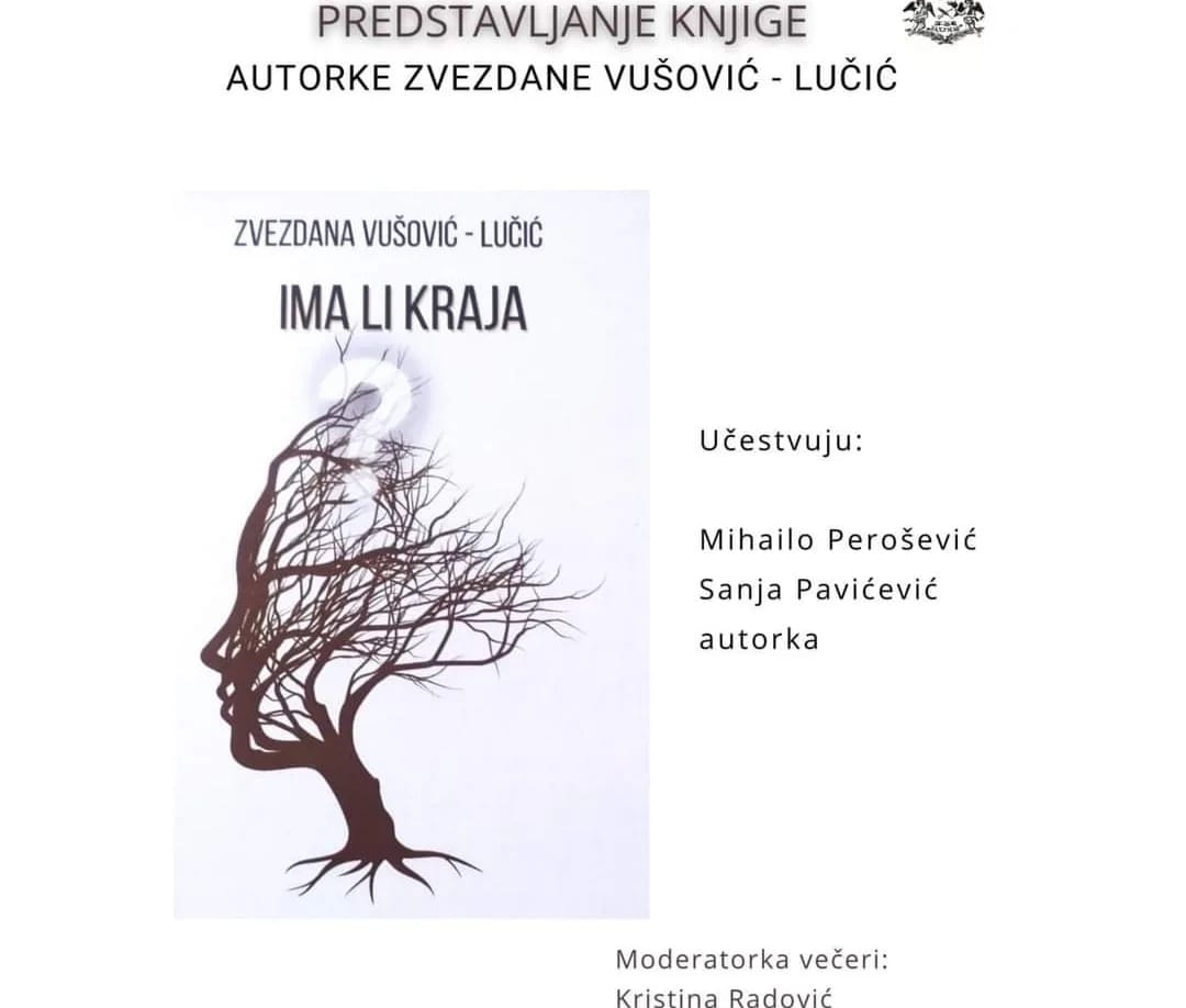 Promocija knjige „Ima li kraja“ Zvezdane Vušović Lučić