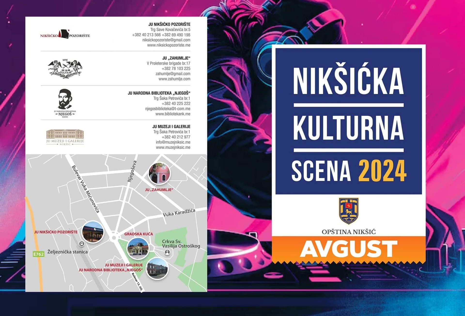 Avgust u znaku festivala