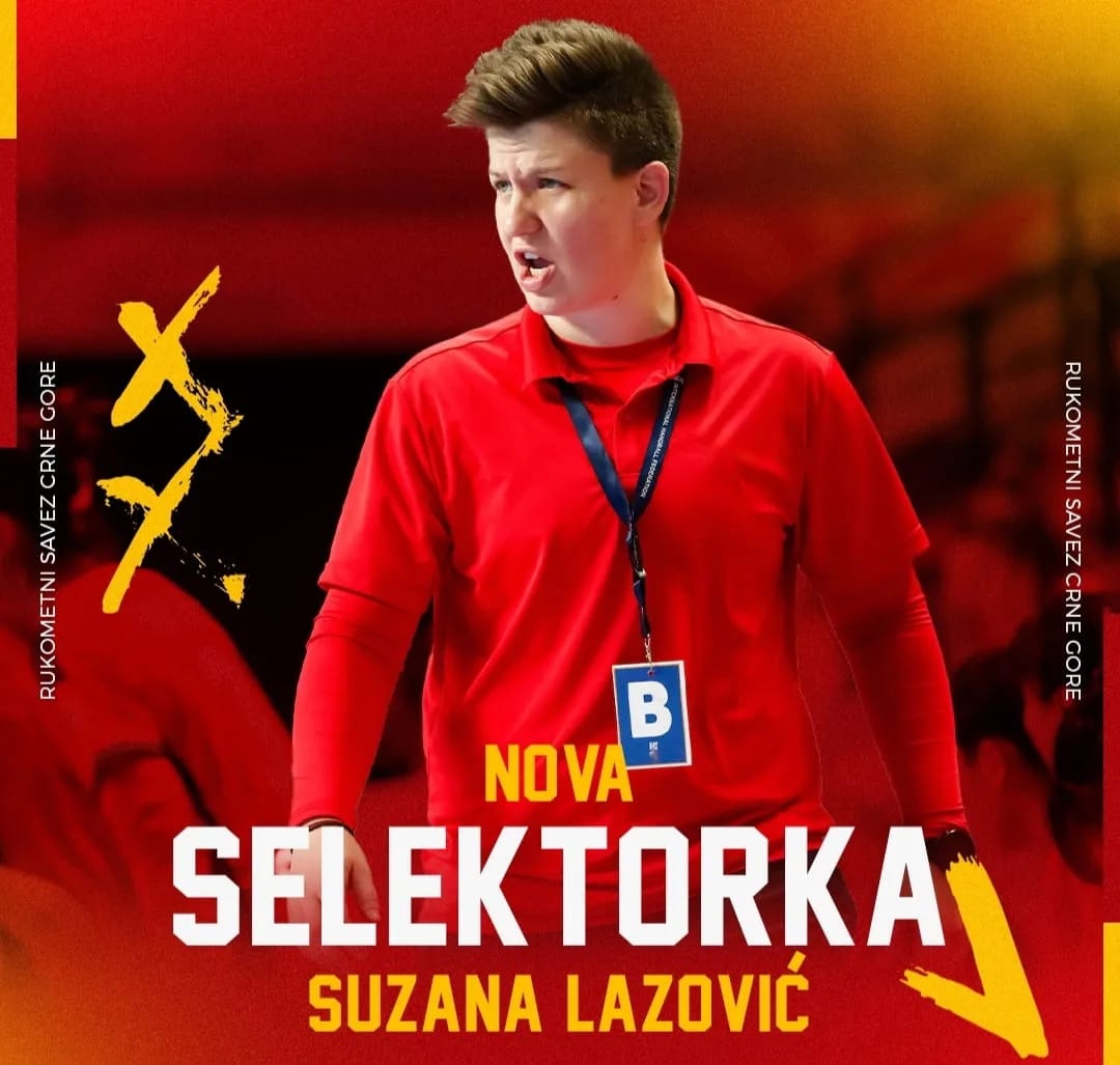 Suzana Lazović selektorka rukometašica Crne Gore