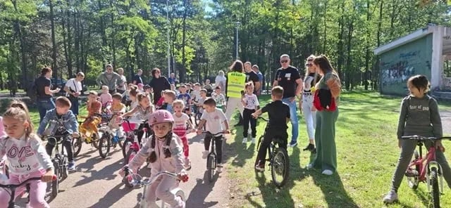 BK Perun promovisao biciklizam najmlađim sugrađanima