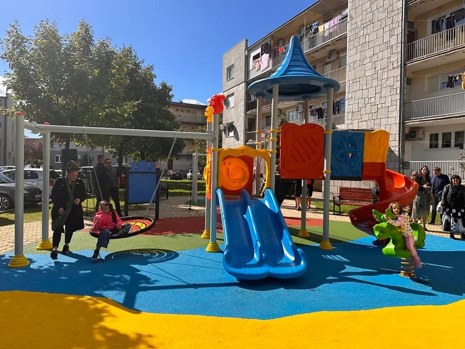 Novo igralište u Kosovskoj ulici