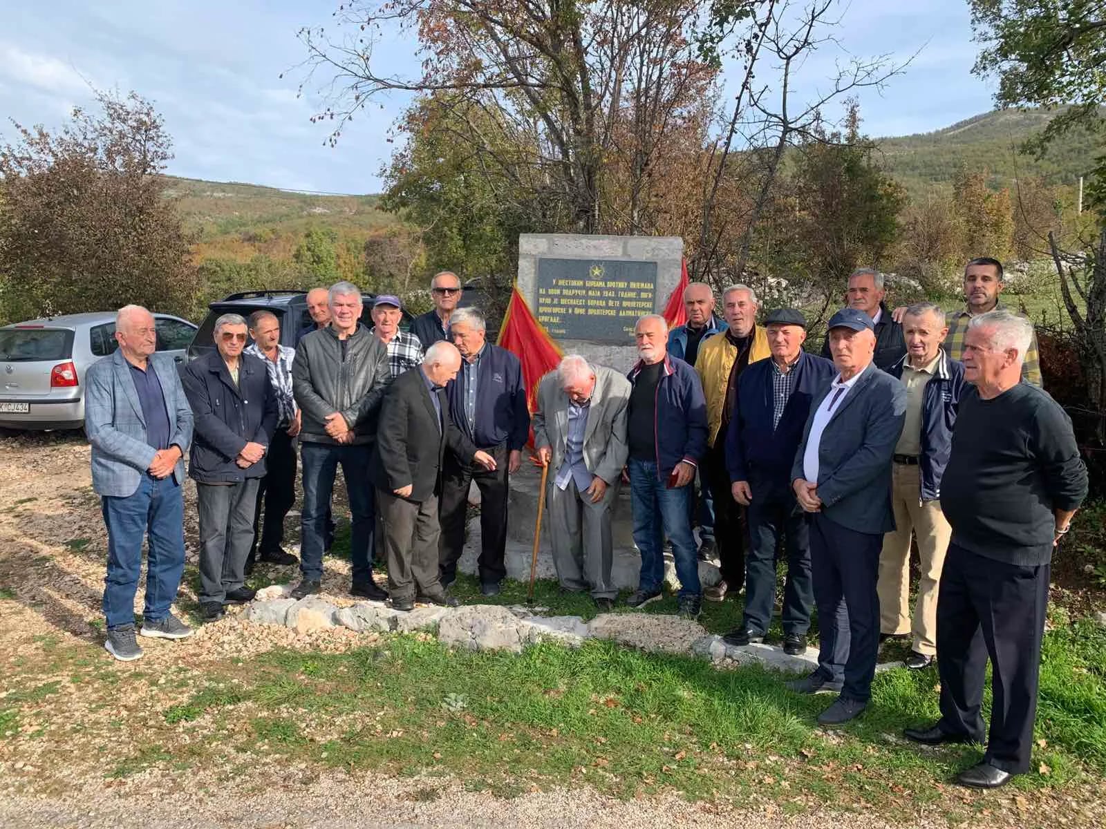 UBNOR i antifašisti Nikšića posjetili obnovljeni spomenik u Orahu
