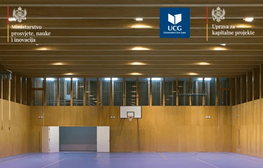Gradi se sala na Fakultetu za sport u Nikšiću
