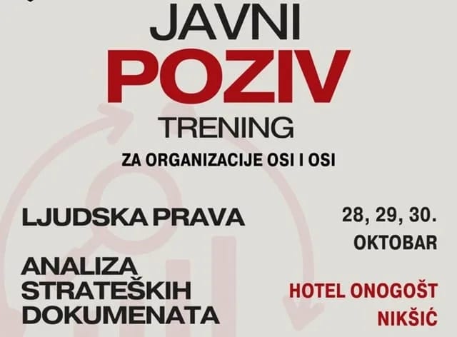 NVO Mozaik organizuje trening za osobe sa invaliditetom