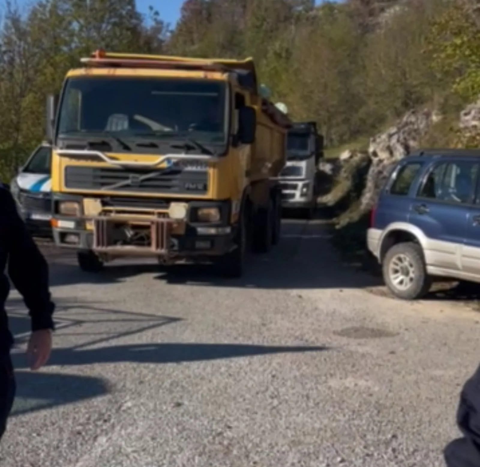 (VIDEO) Uhapšene tri osobe, prošli kamioni sa eutanaziranom stokom