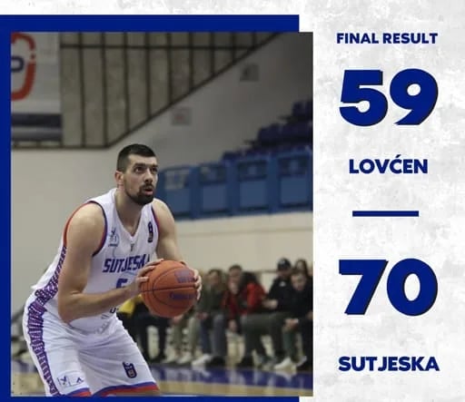 Sutjeska savladala Lovćen