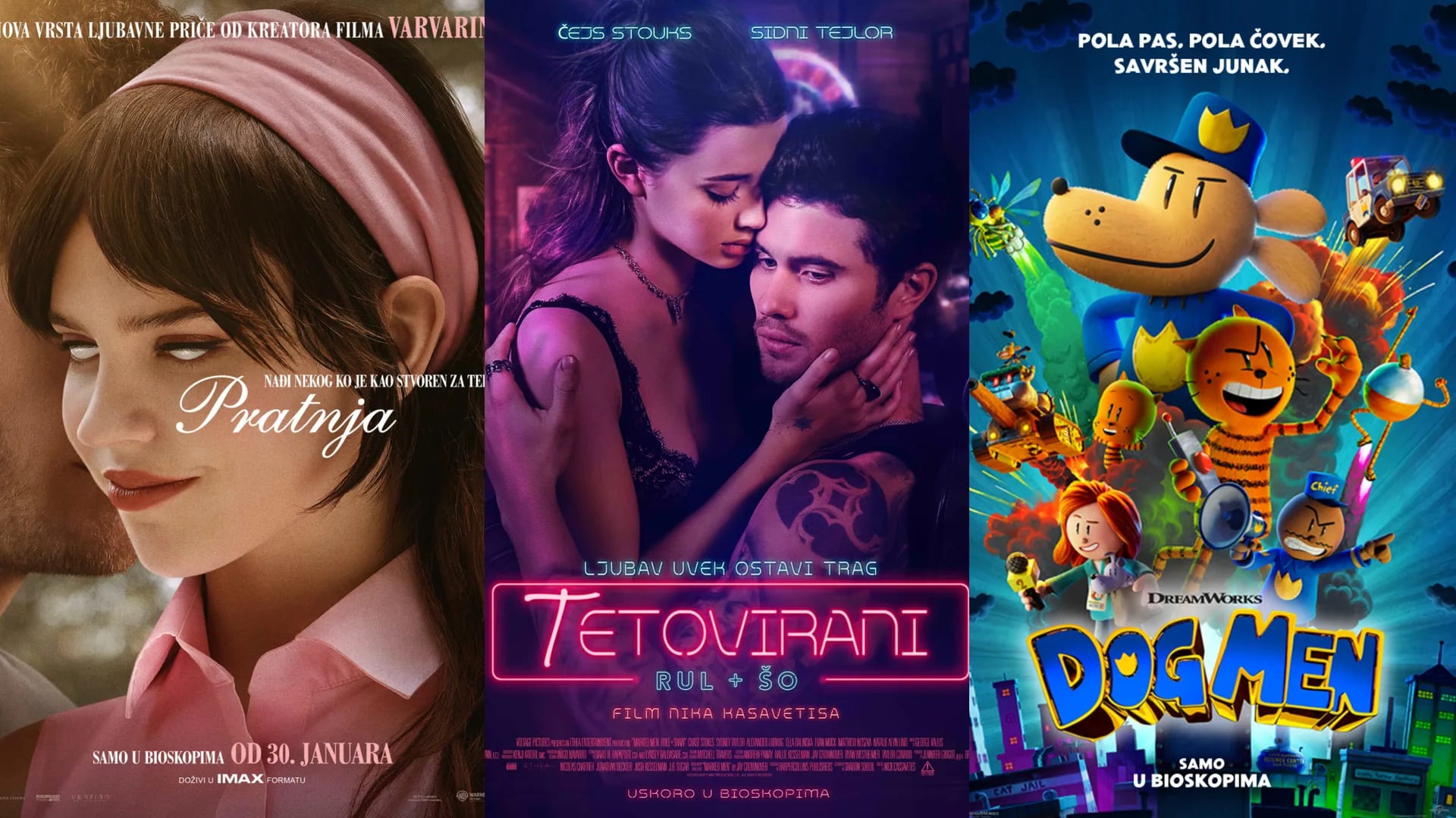 Novi repertoar bioskopa Cinema 213