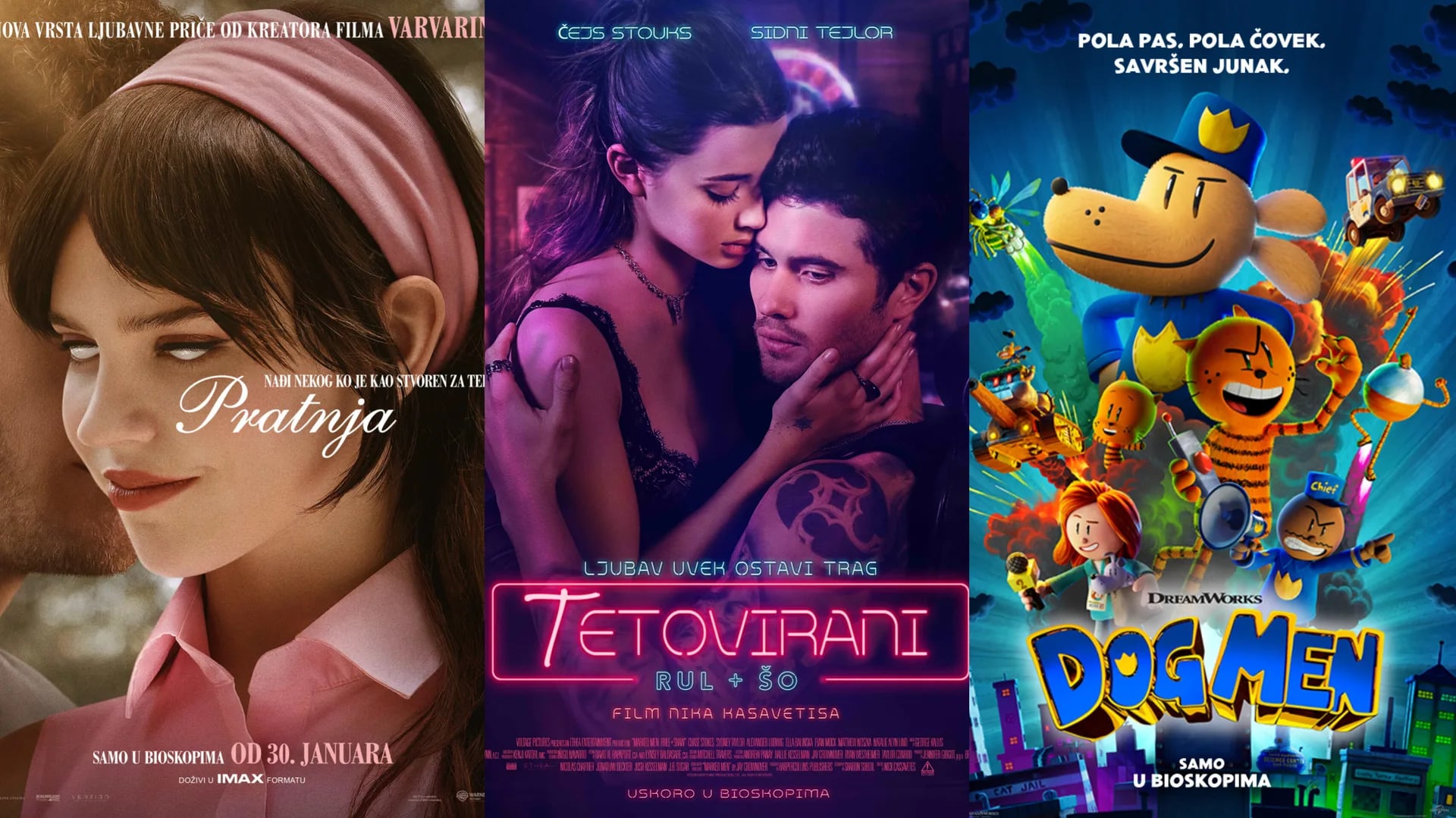 Novi repertoar bioskopa Cinema 213