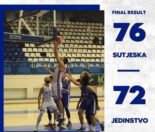 Sutjeska savladala Jedinstvo