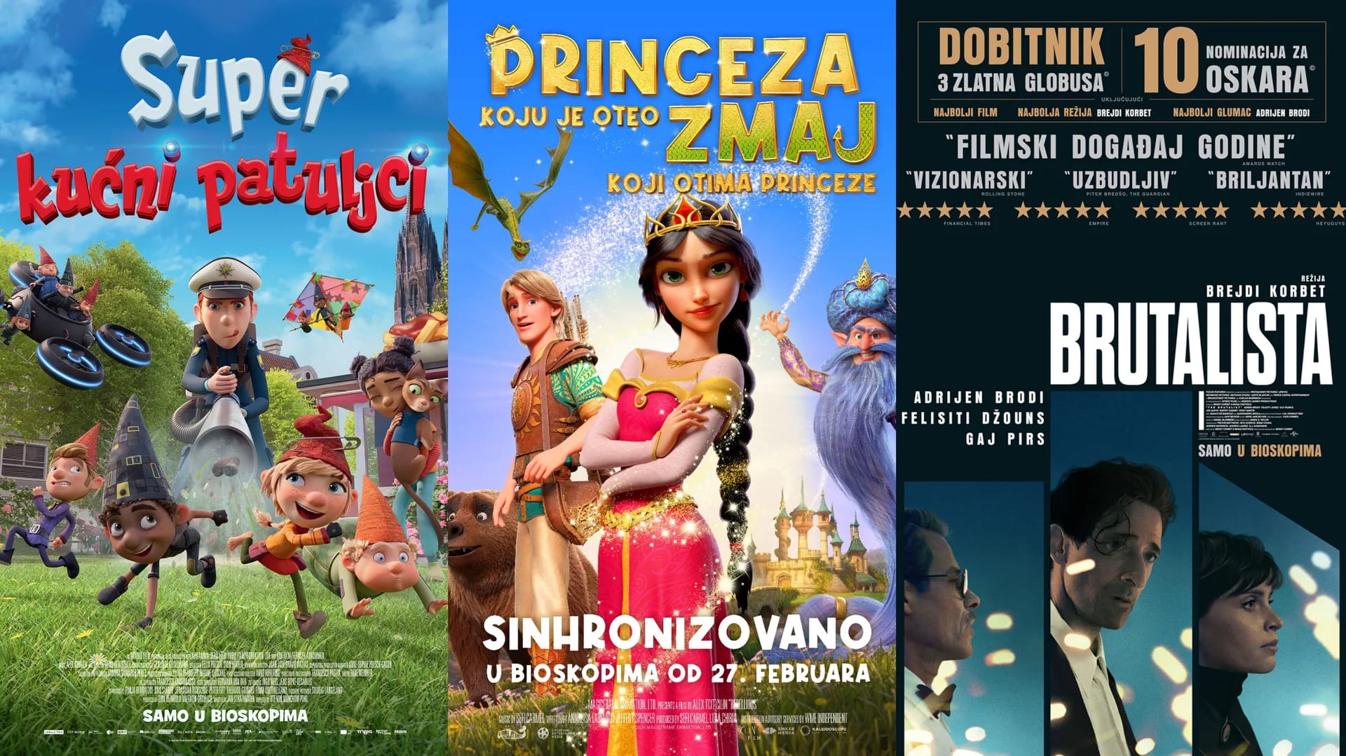Novi repertoar bioskopa Cinema 213