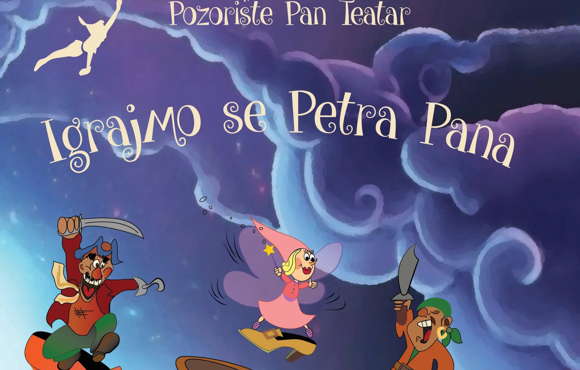 Sjutra predstava za djecu "Igrajmo se Petra Pana"