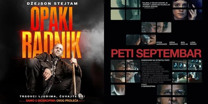 Novi repertoar bioskopa Cinema 213