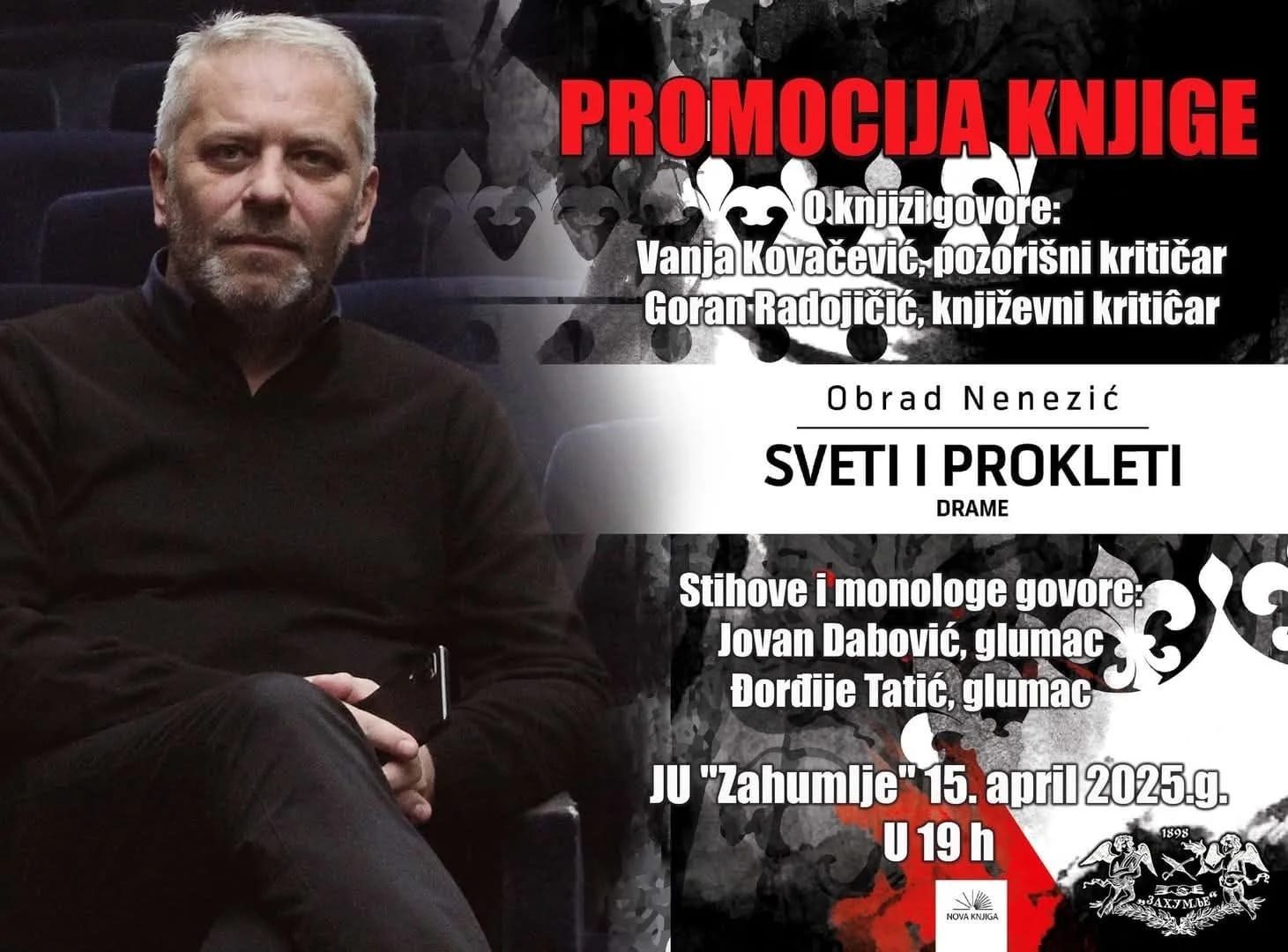 Promocija knjige "Sveti i prokleti" u "Zahumlju"