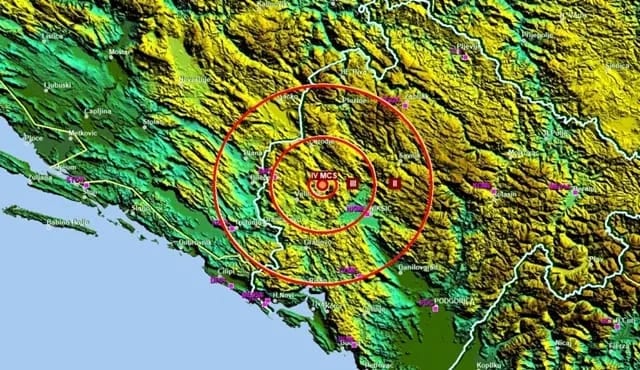 Slabiji zemljotres registrovan u blizini Presjeke