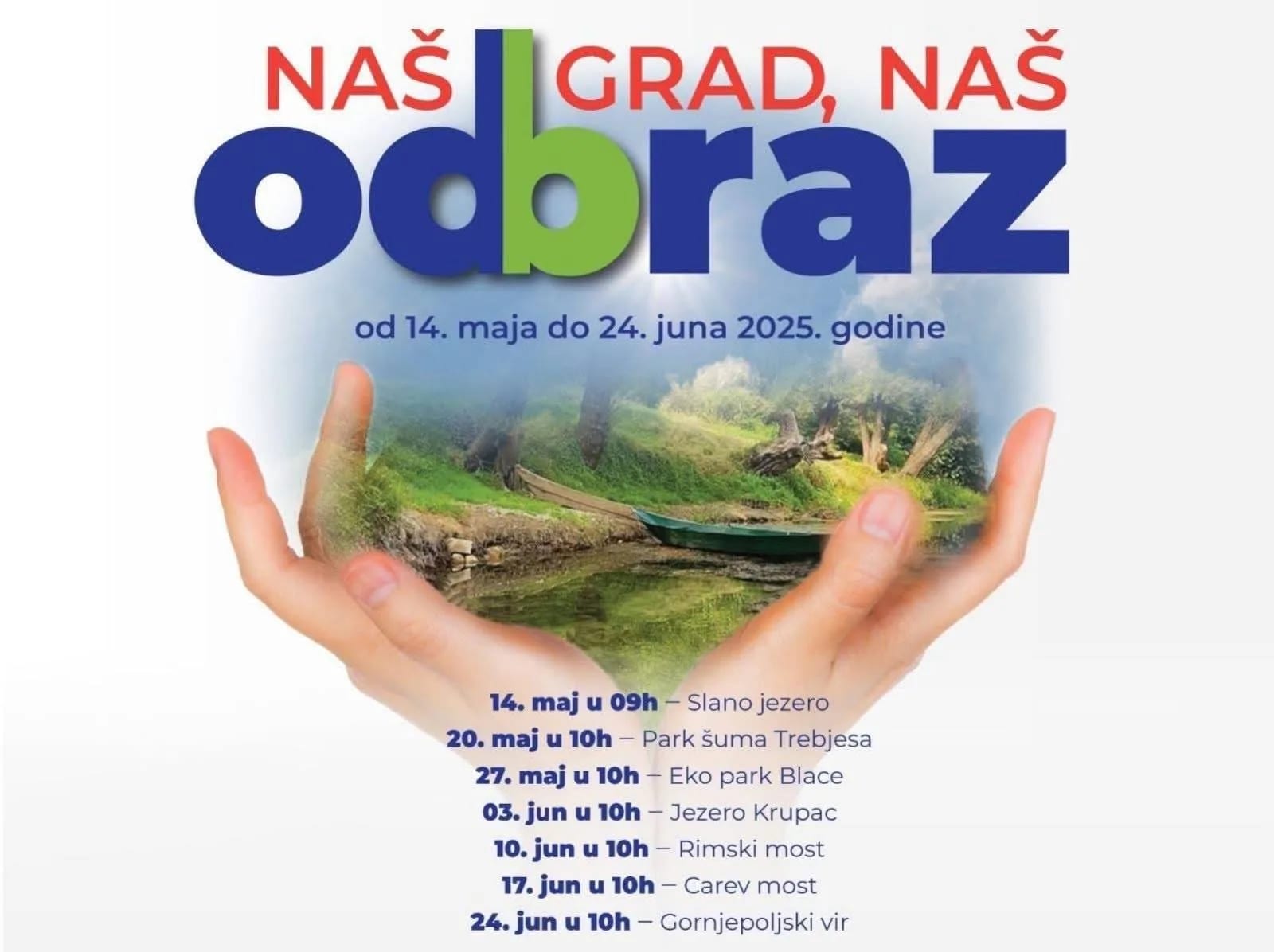 „Naš grad, naš od(b)raz“ od 14. maja do 24. juna