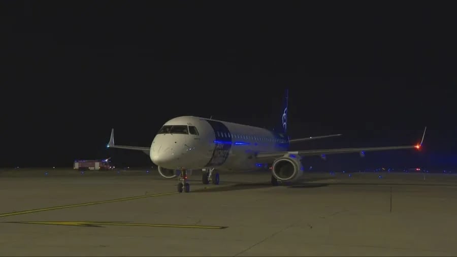 "Embraer" sletio na Aerodrom Podgorica