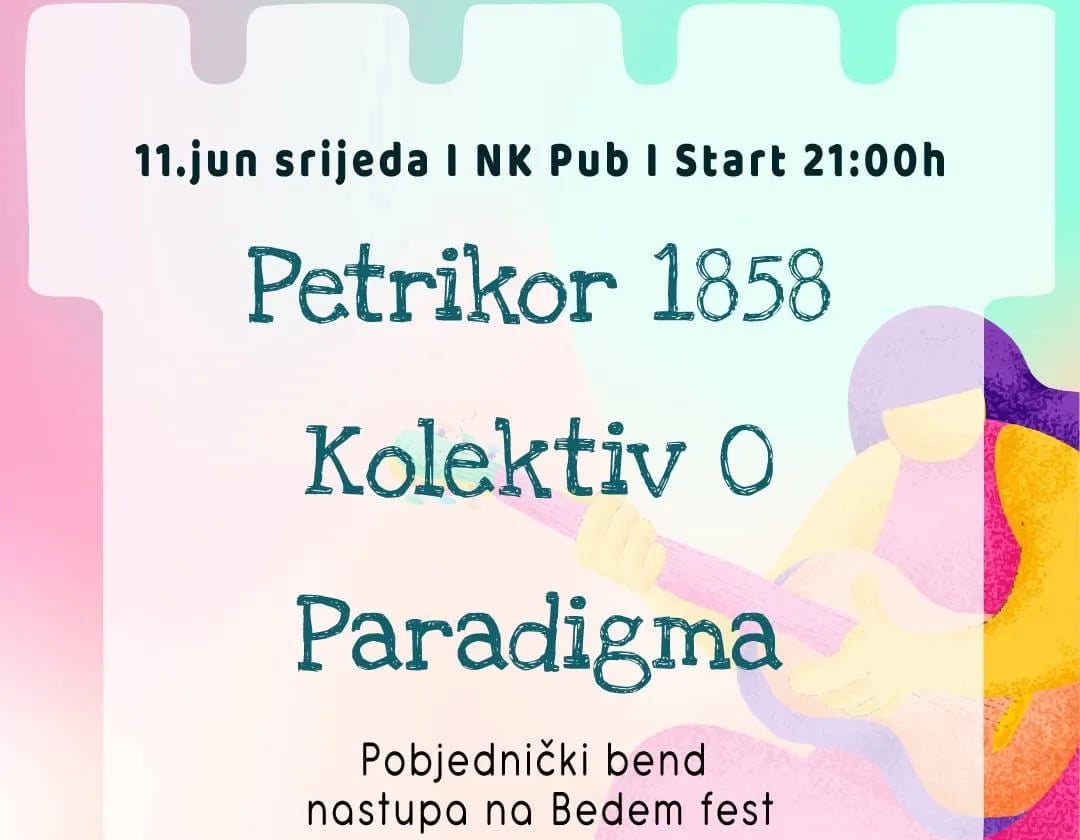 Šest bendova se takmiče za nastup na Lake i Bedem festu