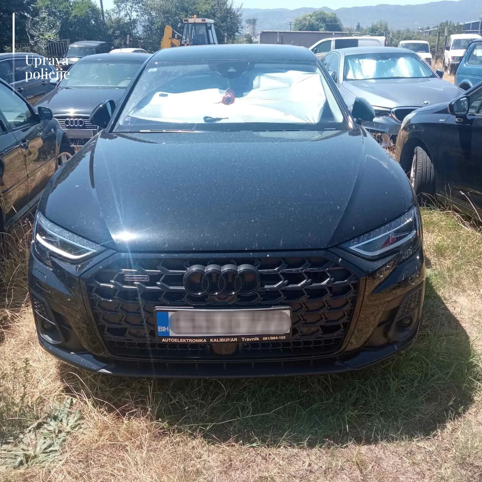 Granična policija u Nikšiću od državljanina BiH oduzela "audi" za kojim je raspisana međunarodna potraga