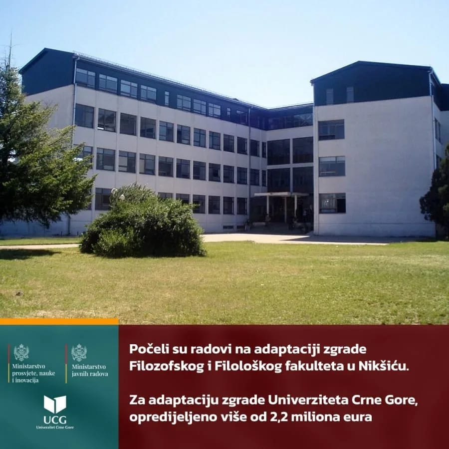 Počela adaptacija zgrade fakulteta u Nikšiću