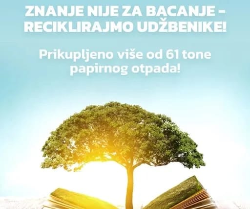 Prikupljena 61 tona papirnog otpada