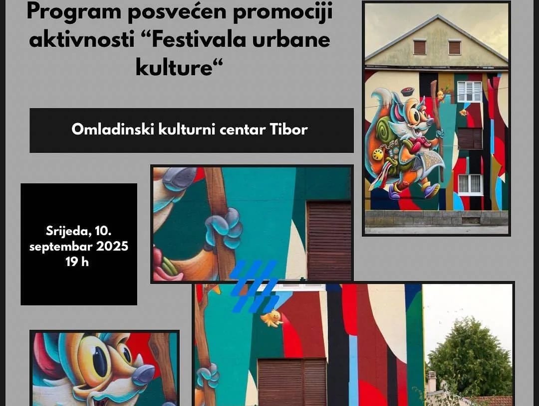 Promocija Festivala urbane kulture u OKC „Tibor“