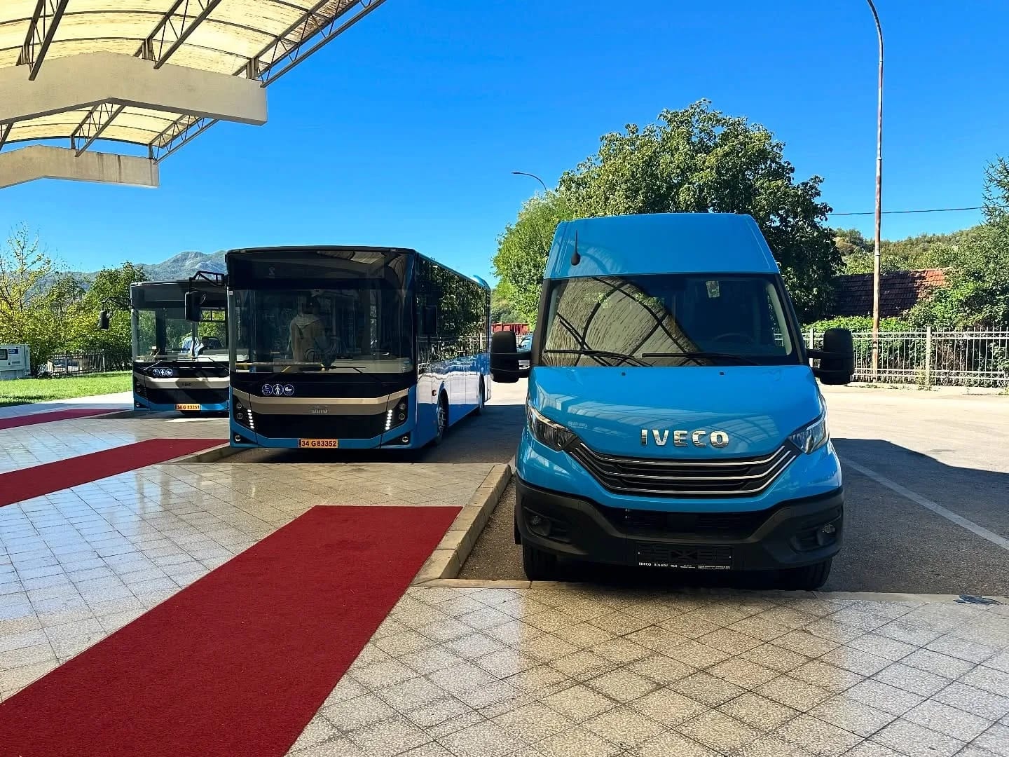 Autobuska stanica Nikšić bogatija za dva autobusa i kombi
