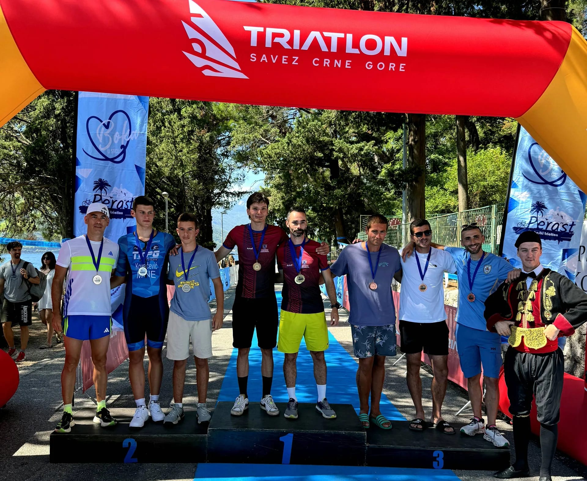 Zlatna štafeta Anderbe na Bokeškom triatlonu