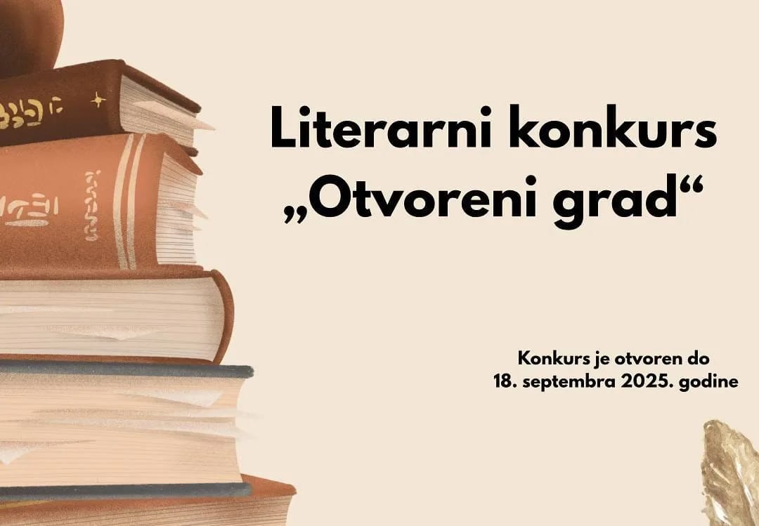 Literarni konkurs “Otvoreni grad” povodom kandidature Nikšića za Evropsku prestonicu kulture 2030.