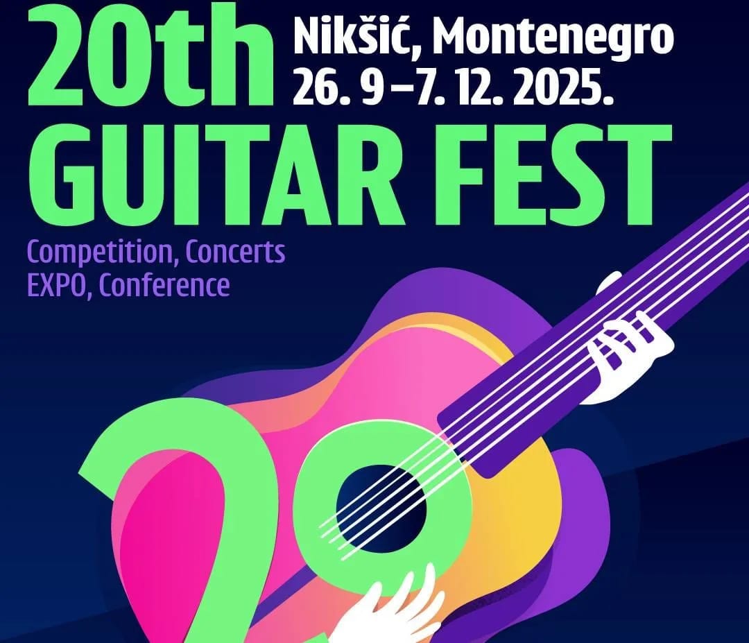 Nikšić Guitar Festival slavi 20 godina, svečano otvaranje u petak