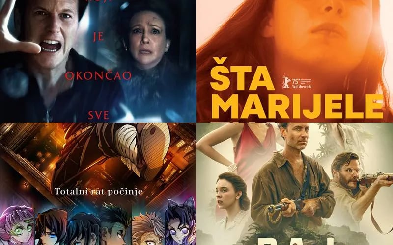 Novi repertoar bioskopa Cinema 213
