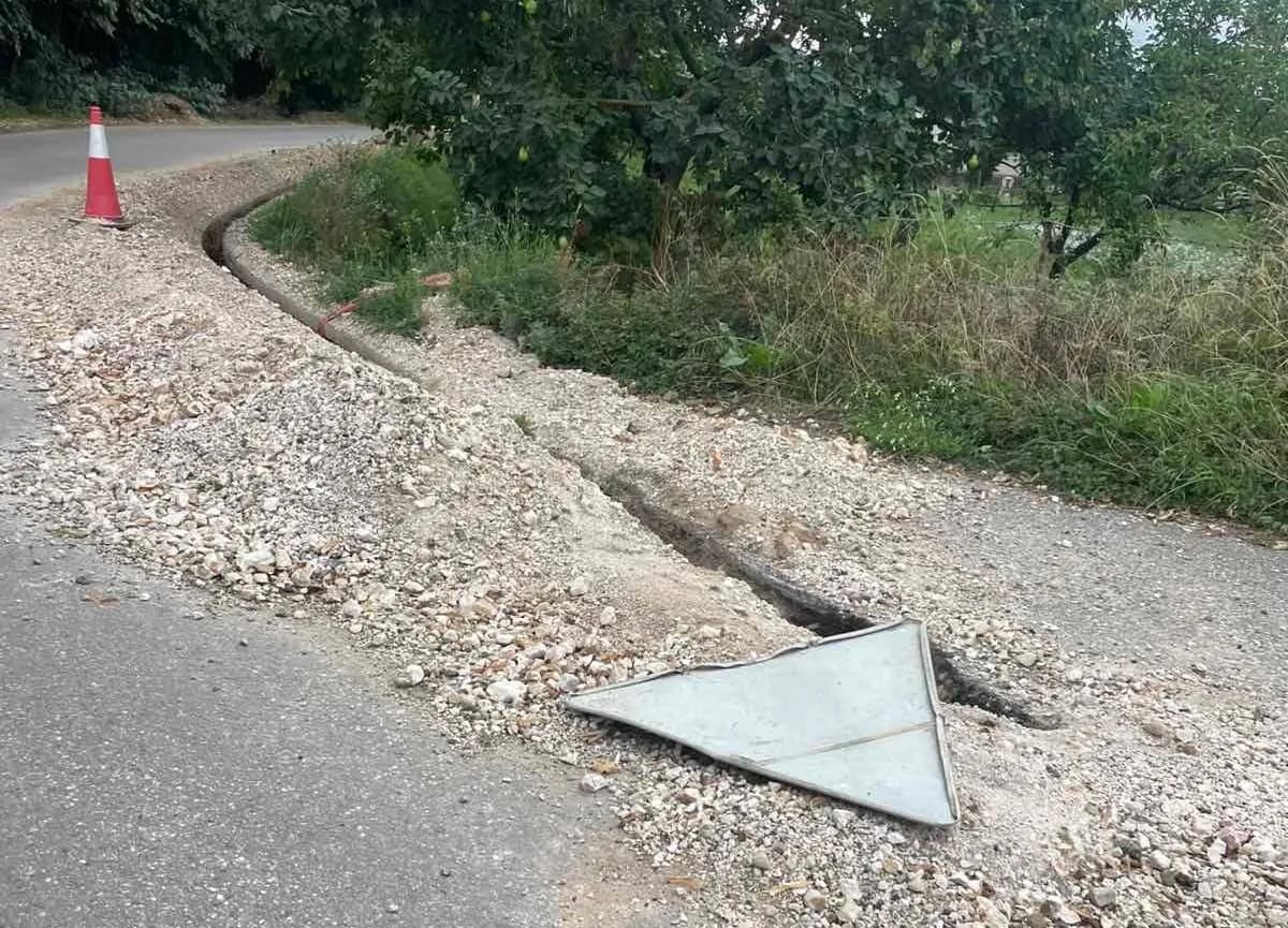 Radovi na Glibavačkom putu stoje danima, mještani zabrinuti za bezbjednost